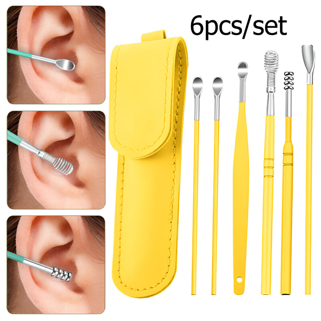 Ear Wax Cleaning Tools Kit – 6-Piece Set