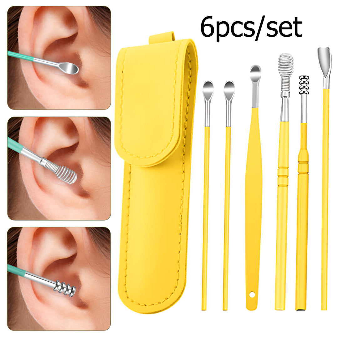 Ear Wax Cleaning Tools Kit – 6-Piece Set